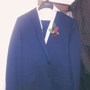 Haggar suit shirt and pants